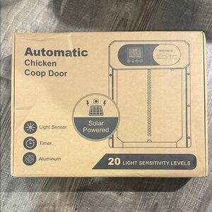 Automatic Chicken Coop Door - Aluminum